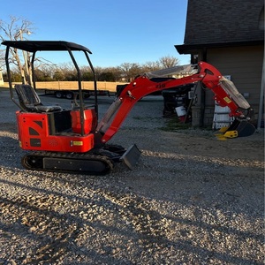 Mini-excavatrice hydraulique sur chenilles de 1 tonne, petite excavatrice compacte pour la construction et l'agriculture - Product Image 6