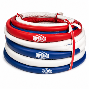 Fundas para Cuerdas de Ring de Boxeo en Colores Azul, Blanco y Rojo, Personalizables, Última Tendencia, Mejor Proveedor - Product Image 5