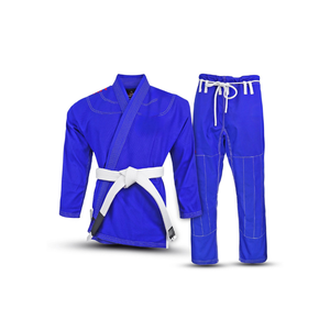 Ropa de Artes Marciales para Hombre, Azul, BJJ, Corte Regular, 100% Algodón, Duradera, Talla Adulto - Product Image 5