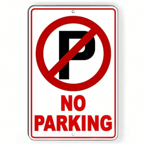 ป้ายจราจรโลหะลายสลักแบบวินเทจ CIFbuy สำหรับ TikTok และสำหรับบริการรับสินค้า Temu ป้ายเตือนทางเข้าบ้านส่วนตัว - Product Image 3