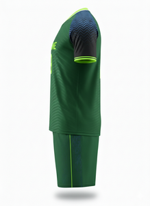 Ensemble de maillots de football premium 2026 rouge, bleu et blanc, version joueur, conception personnalisée, fabricant OEM Pakistan - Product Image 2