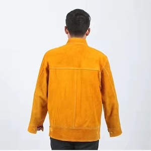Chaqueta de Soldadura de Protección Contra Incendios para Hombre JNA GROUP, Antiestática, Resistente al Calor de 300 °C, Costuras Soldadas, Corte Regular, Mangas de Poliéster - Product Image 4