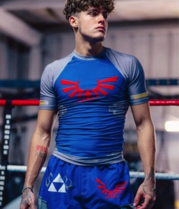 <b>Men's</b> <b>Compression</b> <b>Shirt</b> Winter Breathable Eco-Friendly Lightweight Fitness Sport Running Tight Gym Athletic Workout Quick Front - Product Image 5