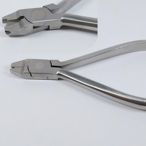 Pince orthodontique réutilisable en acier inoxydable pour l'application manuelle de crochets à sertir sur fil d'arc, instrument dentaire pour os - Product Image 4