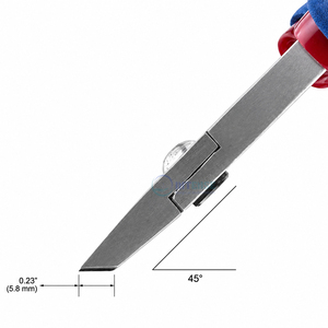 Professional 45 Degree Standoff 0.5mm Flush <b>Edge</b> <b>Cutter</b> Precision Jewelry Wire Cutting Pliers for Electronics and Crafts - Product Image 5