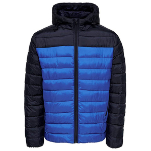 Chaqueta Acolchada Ecológica y Plegable para Hombre de Fabric Studio, Chaqueta de Invierno Ligera, Repelente al Agua, Transpirable, OEM - Product Image 1