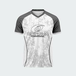 Camiseta de Fútbol Ligera y Moderna con Cuello en V para Adultos 2026, Ropa Deportiva Personalizada con Impresión de Nombre en Color Sólido, Alta Calidad - Product Image 1
