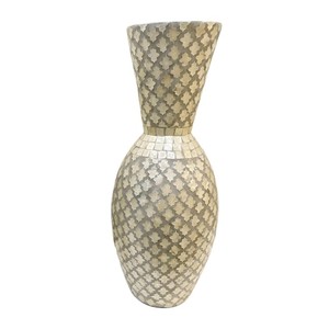 Jarrón de Mesa de Lujo Hecho a Mano con Madreperla, Jarrón Decorativo Redondo para Flores, Diseño Minimalista, Decoración para Sala de Estar, Hecho en Vietnam - Product Image 6