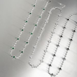 AMBER JEWELS T-467 Geometric Diamond Hiphop Bracelet 18K <b>Solid</b> <b>Gold</b> Plated Radiant Cut Chain Link Unisex Luxury Everyday Wear - Product Image 1