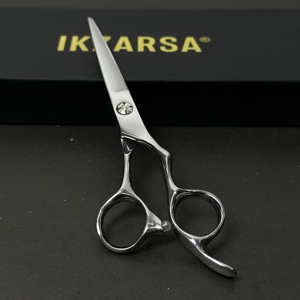 Ciseaux de barbier professionnels de qualité industrielle 420J2, poignée ergonomique pour droitiers, ciseaux de beauté en acier inoxydable, ciseaux de coupe de cheveux - Product Image 2