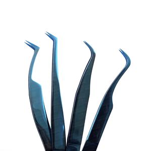 Pinces à épiler essentielles en acier inoxydable de précision, antistatiques, légères, au design moderne, avec une prise en main fluide pour un usage sans effort - Product Image 1