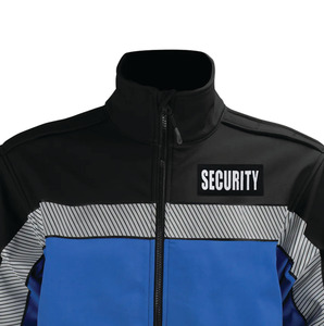 Veste personnalisée pour homme, chaude et coupe-vent, haute visibilité, sécurité, réfléchissante, avec poche - Product Image 5