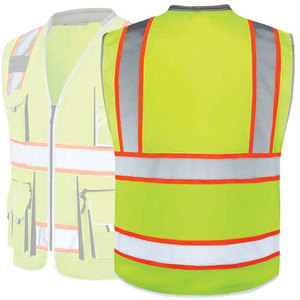 Chaleco de Seguridad Reflectante Impermeable de Alta Calidad, Personalizable OEM, Chaleco de Trabajo de Seguridad con Logotipo Personalizado, Chaleco Reflectante - Product Image 3