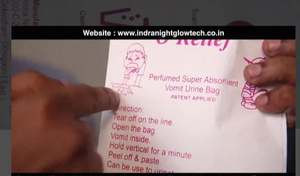 Sac à vomir pour le mal des transports, pour les longs trajets, sac à vomir avec logo personnalisé, fabriqué en Inde, à prix abordable - Product Image 2