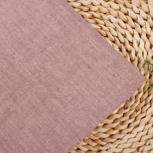 Tissu en mélange de lin teint en fil, effet sergé, lavé sur mesure, vente directe usine - Product Image 2
