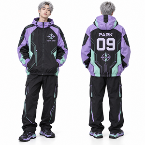 En gros : Vêtements de sport respirants et anti-humidité pour équipes actives et passionnés, incluant coupe-vent, vestes, manteaux, vestes de pluie et hauts techniques. - Product Image 4