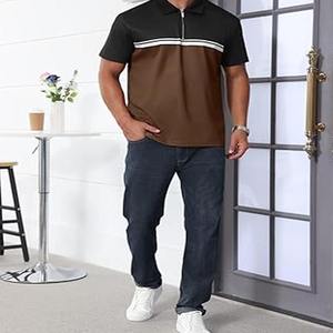 Vêtements de travail pour hommes en gros, chemise décontractée, t-shirt à manches courtes, polo en polyester pour hommes, téléchargé par Dress Sports - Product Image 6