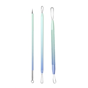 Stainless Steel <b>Blackhead</b> Acne <b>Extractor</b> Spoon Tool Facial Pore Cleaner for Pimple Whitehead and Blemish Removal - Product Image 1