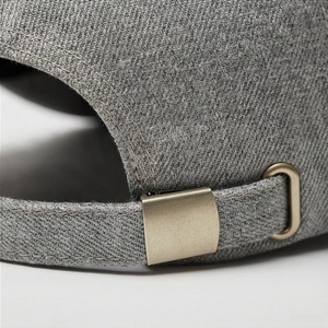 Gorra de Béisbol Orion Gris de Alta Calidad, 6 Paneles, con Logotipo de Escudo de Águila, Ajustada, Unisex, Informal, de Lona - Product Image 6