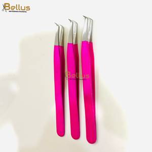 แหนบต่อขนตาคุณภาพสูง Bellus International BI-ET-1045 45  ทำจากสแตนเลสสตีล ปลายเรียบ ปรับความยาวได้ รับผลิตแบบ OEM ODM - Product Image 4