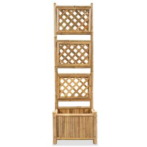 Macetas Medianas de Bambú Natural para Jardín, Macetas Elevadas para Flores y Plantas - Product Image 2