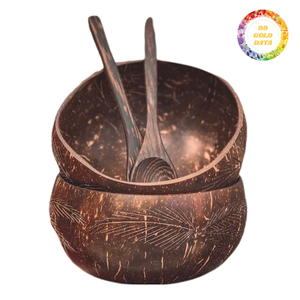 Prix compétitif, prix bas, bols de service en coquille de noix de coco, export en vrac, fabricant vietnamien, vente directe, approvisionnement - Product Image 6