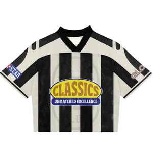 Camiseta Deportiva Corta Personalizada para Hombre, Estilo Vintage, para Fútbol, Baloncesto, Fútbol Americano, con Estampado Retro y Malla - Product Image 3