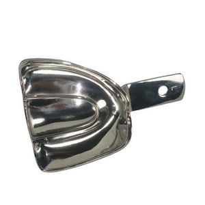 Premium Quality Manual Dental Impression Tray German Stainless Steel Reusable Perforation-Free Orthodontic Design Ergonomic Grip - Product Image 5