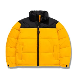 Plus Size Winter Bomber Puffer <b>Jackets</b> for Men Women's Crop Coats with Camouflage Pattern and Front Logo Bubble Coat <b>Jacket</b> - Product Image 5