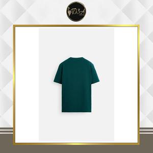 Camiseta de algodón lisa para hombre, de manga corta, con cuello redondo, de calidad confiable, en oferta, de un fabricante líder. - Product Image 5