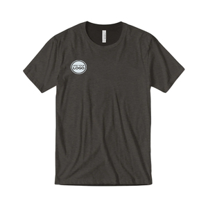 Camiseta de Manga Corta con Cuello Redondo, Impresión Serigráfica, Marca Privada, Mezcla de Algodón/Poliéster, Corte Regular, Diseño Liso, Secado Rápido, Venta al Por Mayor - Product Image 1