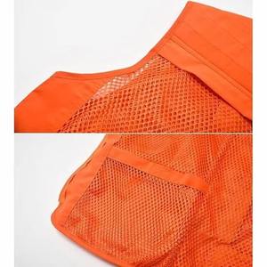 Multi-Pocket Quick-Drying Man <b>Work</b> <b>Cargo</b> Oversized Workwear Black Mesh Utility Windproof Outdoor Fishing Men's Vest - Product Image 3