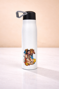 Bouteille d'eau promotionnelle en métal imprimée Lord Krishna pour la rentrée scolaire - Product Image 4