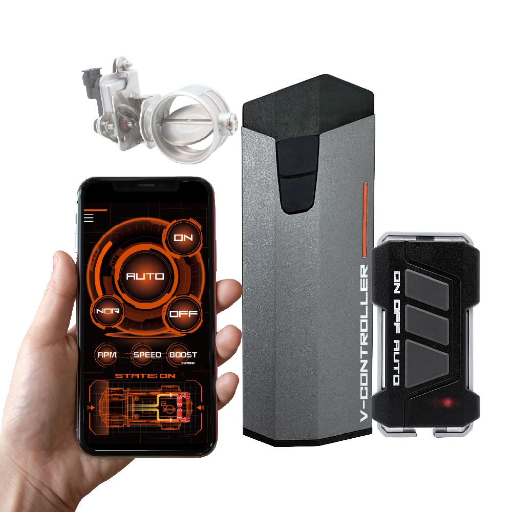 Выхлопной Клапан, электрический клапан вакуумного клапана, глушитель с дистанционным управлением через приложение