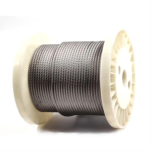 Venta Directa de Fábrica, Hecho en China, Precio de Fábrica, Cable de Acero Inoxidable 304 de 0.8mm/1.2mm/1.5mm 7*7, ASTM, Corte a Medida - Product Image 5
