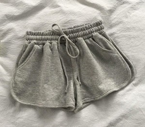 Short de sport gris respirant à taille haute pour femmes, coupe régulière, pour la course, noir, décontracté, pour la maison, nouvelle collection été 2021 - Product Image 5