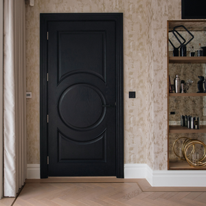 Puerta Interior de Madera Compuesta WPC de Alta Calidad, Resistente al Agua y a las Grietas, Color Personalizado, para Apartamentos y Villas - Product Image 2