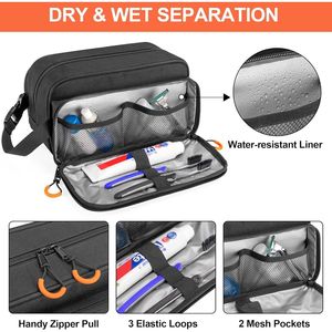 Trousse de Toilette Tactique de Voyage pour Hommes – Trousse de Rasage et Organisateur de Soins Personnels – Sac de Rangement pour Articles de Douche et Accessoires de Soin - Product Image 3