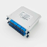 Divisor de Fibra Óptica 1×16 en Casete SC UPC para Redes FTTH, FTTx y LAN Inalámbricas