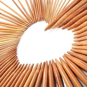 Wooden Handle <b>Sewing</b> Tool <b>Set</b> DIY HandCraft Tool Manufacture Simple Style Knitting Crochet Needle 0.4mm-6.5mm Crochet Hook - Product Image 4
