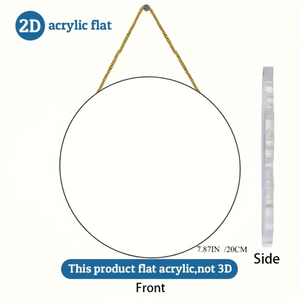 CIFbuy Acrylic Suncatcher Ornamento da appendere con design a croce e trifoglio in vetro colorato per decorazioni da parete e finestra, acchiappasole in cristallo - Product Image 5