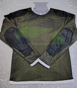 เสื้อยืดมอเตอร์ไซค์แบบเต็มตัวบุผ้าเคฟลาร์สำหรับผู้ชาย ผลิตตามสั่ง (OEM) ได้รับการรับรองมาตรฐาน CE พร้อมแผ่นป้องกันสำหรับนักขี่มอเตอร์ไซค์ ทนต่อการเสียดสี - Product Image 3