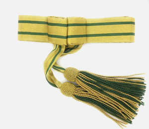 เข็มขัดคาดเอวสำหรับงานพิธี สีทองและสีเขียว สำหรับชุดพิธีการและเครื่องประดับยูนิฟอร์ม - Product Image 4