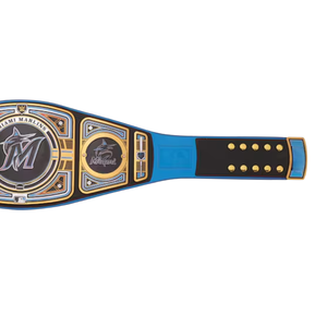 Cinturón de Campeonato de los Miami Marlins, Cinturón de Lucha Libre Personalizable de Alta Calidad, Cinturón Deportivo Coleccionable para Fanáticos - Product Image 3