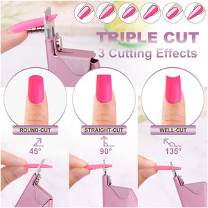 Cortador de Uñas de Acero Inoxidable y Acrílico, Herramienta de Manicura, Duradera, Profesional, para Cuidado Personal, Cortaúñas para Salón de Belleza - Product Image 3