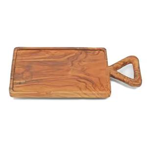 Planche à découper en bois naturel Pro, robuste, en bois massif - Product Image 4