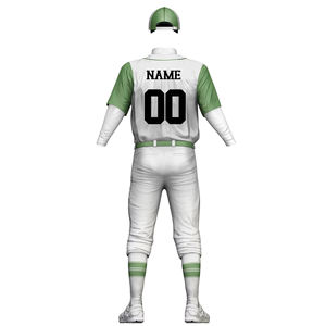 Custom Men's <b>Baseball</b> Uniform <b>Set</b> Full Sleeve Jersey Pants Team Number 29 Sublimated Polyester Breathable All Seasons Apparel - Product Image 3