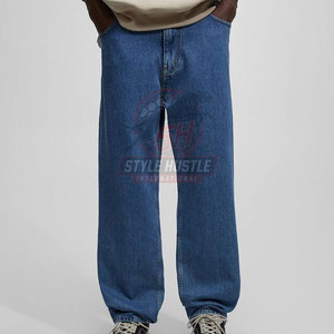 Pantalones de Hombre de Último Diseño, Servicio OEM, Cómodos, de Primera Calidad, Ligeros, Lavados, Estilo Baggy - Product Image 3