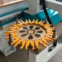 Router CNC de 4 Ejes con Cambiador Automático de Herramientas para Tallado de Madera, MDF y Espuma