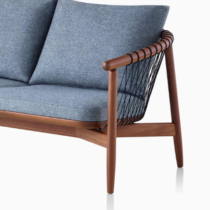 Modern Style Two <b>Seater</b> Rope Woven <b>Sofa</b> Outdoor and Minimalist Design for Home Furniture Decoration - Product Image 6